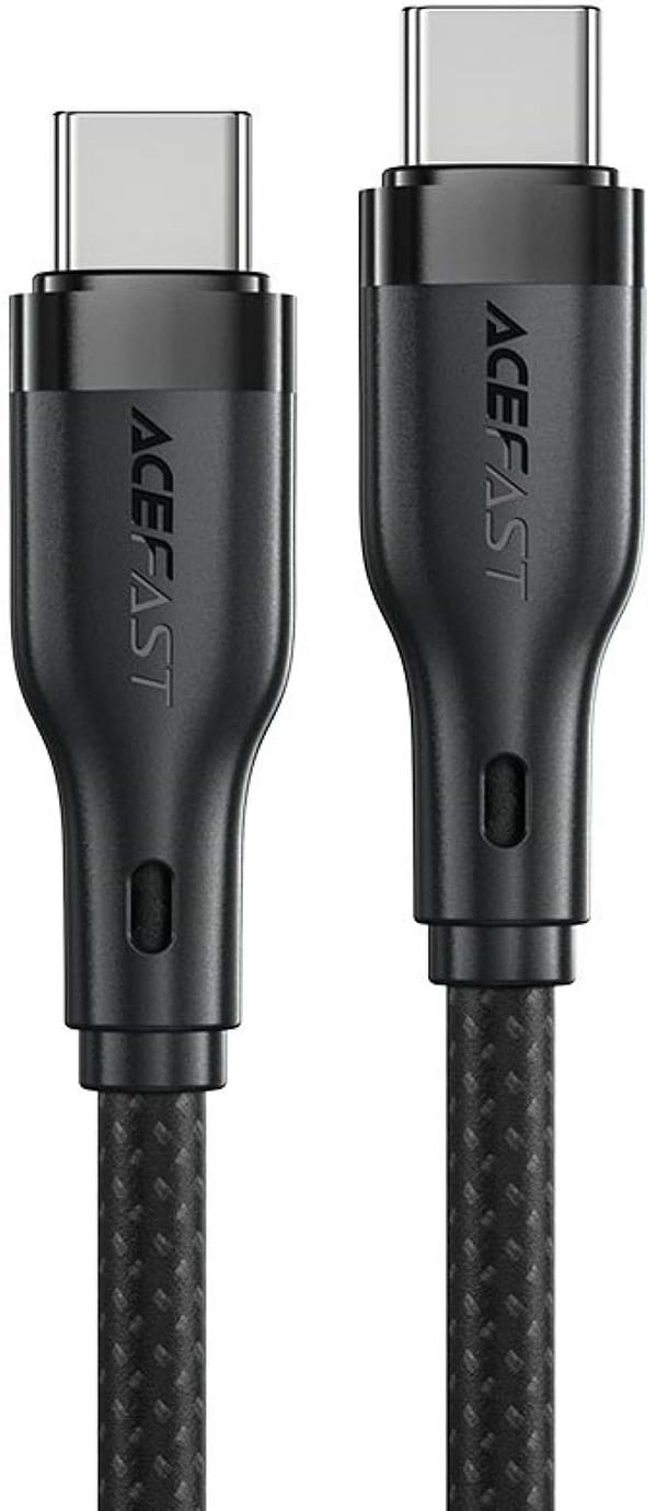 Фото - Кабель синхронизации данных AceFast USB 2.0 USB-C to USB-C, 1,2 м, 3.0A, C8-03 (6974316282716)