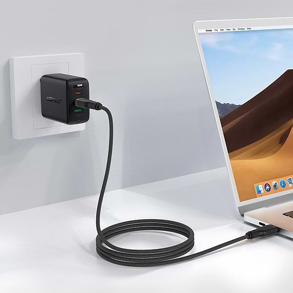 Фото - Кабель синхронизации данных AceFast USB 2.0 USB-C to USB-C, 1,2 м, 3.0A, C8-03 (6974316282716)
