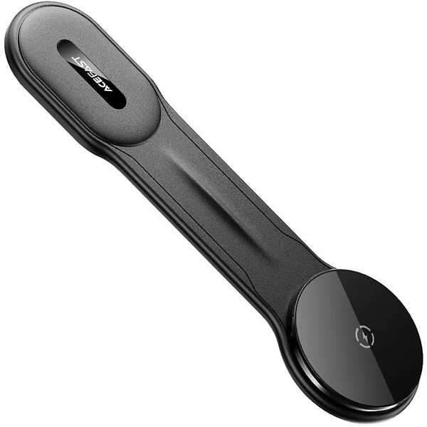 Фото - Автотримач з бездротовою зарядкою AceFast D21 Magnetic wireless Velcro (6974316282907)