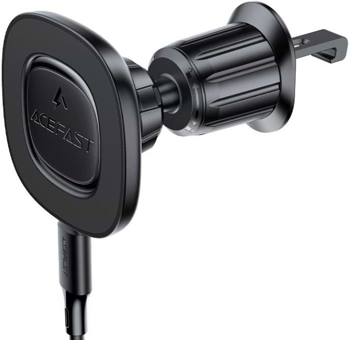 Автотримач з бездротовою зарядкою AceFast D46 Magnetic wireless charging (6974316284109)