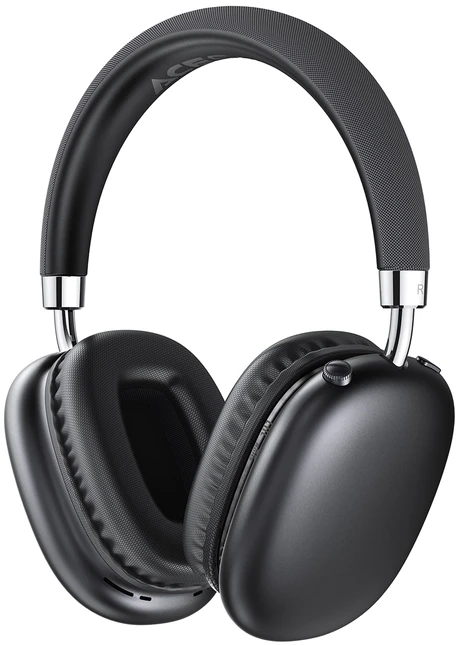 Навушники накладні бездротові AceFast H13 Bluetooth+3,5мм Black (6974316285878)