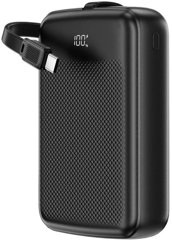 Фото - Батарея мобильная AceFast 20000mAh 22.5W PD QC3.0 USB-A+USB-C cable M14 Black (6974316283966) Фото - Батарея мобильная AceFast 20000mAh 22.5W PD QC3.0 USB-A+USB-C cable M14 Black (6974316283966)