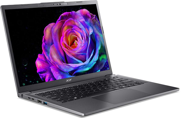 Фото - Ноутбук Acer Aspire 14 A14-52M (NX.JFVEU.005) Steel Gray