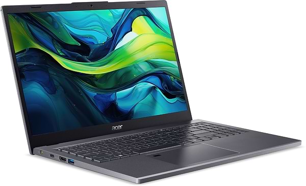 Фото - Ноутбук Acer Aspire 15 A15-51M-57Y7 (NX.JKVEU.001) Steel Grey