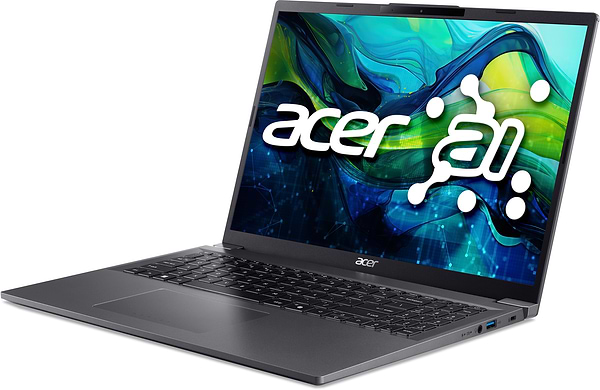 Фото - Ноутбук Acer Aspire 16 A16-71M (NX.JEMEU.001) Steel Gray