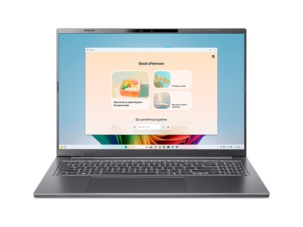 Фото - Ноутбук Acer Aspire 16 A16-61M (NX.JP0EU.002) Steel Gray