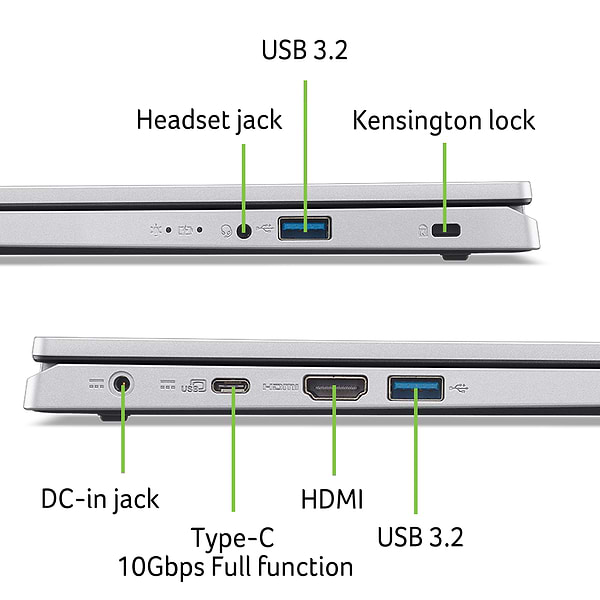 Фото - Ноутбук Acer Aspire 3 A315-24P (NX.KDEEU.012) Pure Silver