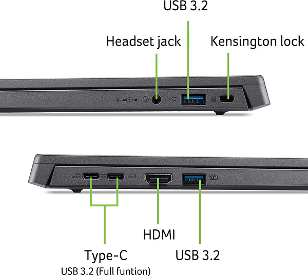 Фото - Ноутбук Acer Aspire Go AG15-51P (NX.J51EU.004) Steel Gray