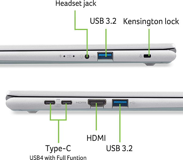 Фото - Ноутбук Acer Aspire Go 16 AG16-71P (NX.JTHEU.00A) Pure Silver