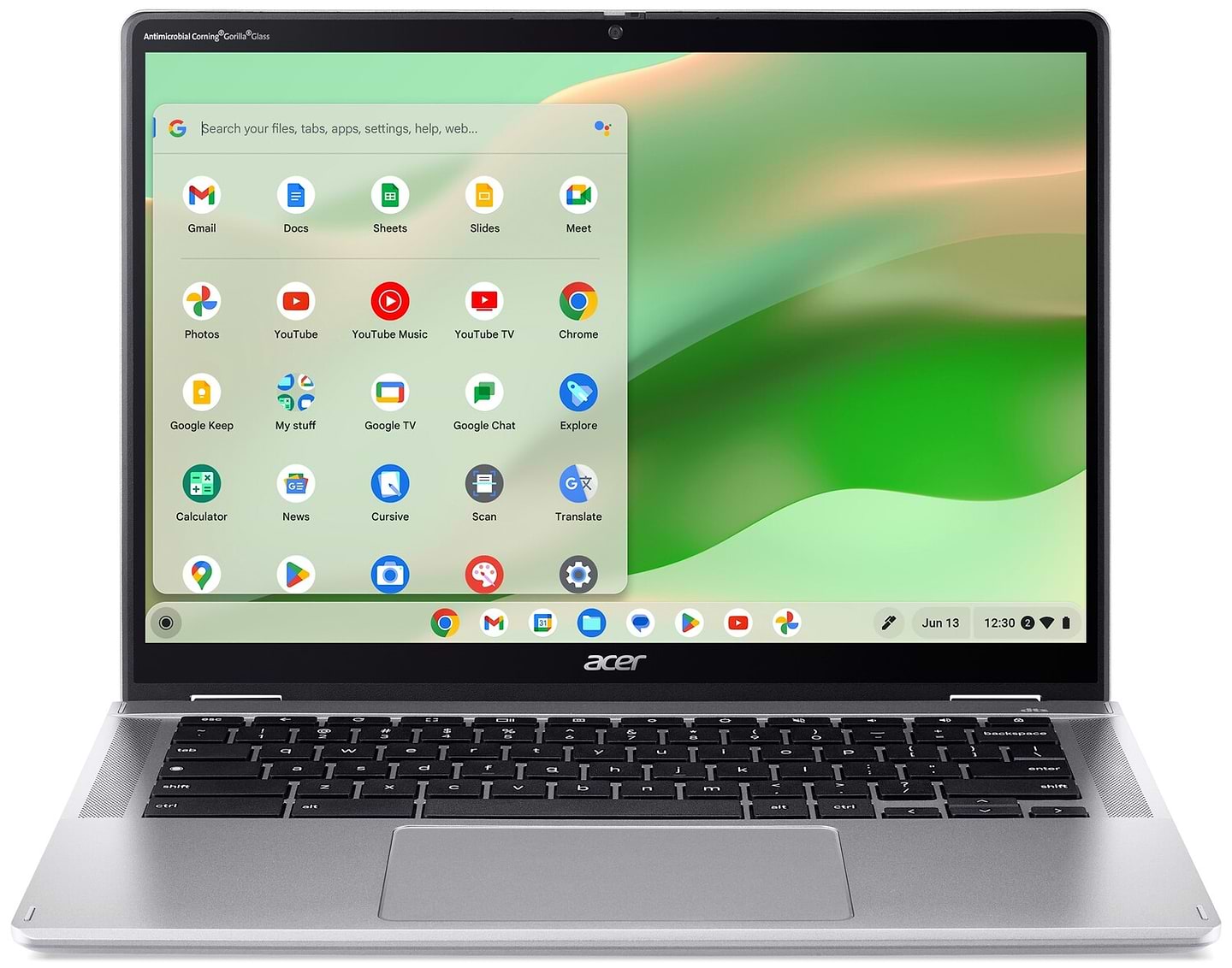 Ноутбук Acer Chromebook Spin CP314-2HN (NX.KYJEU.001) Pure Silver - Фото 1