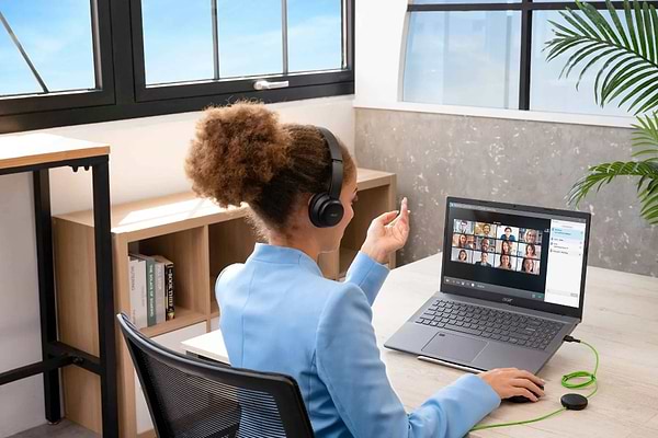 Фото - Гарнітура дротова Acer AHW250 Black (GP.HDS11.01N)