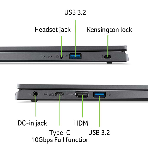Фото - Ноутбук Acer Extensa EX215-23 (NX.EH3EU.00T) Steel Gray