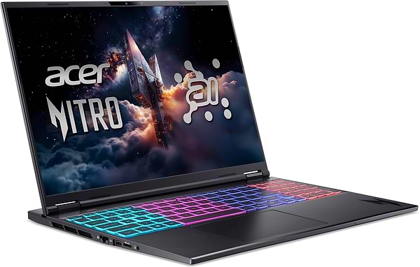 Фото - Ноутбук игровой Acer Nitro 16S AI AN16S-61-R7HR (NH.QXUEU.002) Obsidian Black