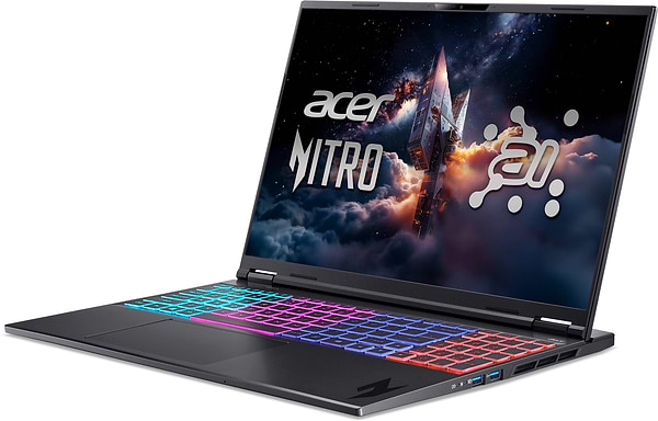 Фото - Ноутбук игровой Acer Nitro 16S AI AN16S-61-R7HR (NH.QXUEU.002) Obsidian Black