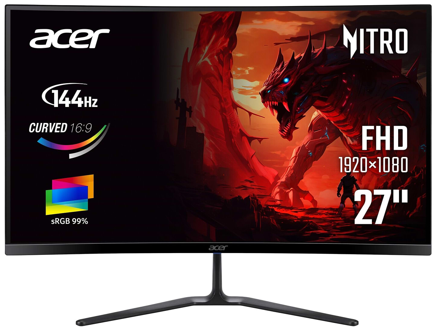 Монитор Acer Nitro ED270P0bmipx (UM.HE0EE.005)
