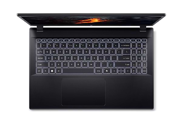 Фото - Ноутбук ігровий Acer Nitro V 15 ANV15-41 (NH.QSFEU.007) Obsidian Black