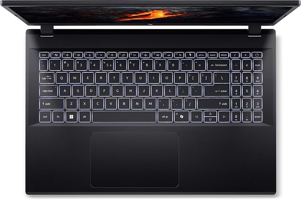 Фото - Ноутбук ігровий Acer Nitro V 15 ANV15-41-R69W (NH.QSHEU.00R) Obsidian Black