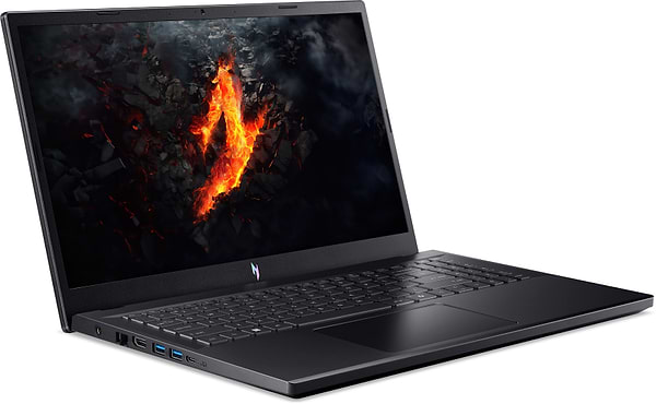 Фото - Ноутбук ігровий Acer Nitro V 15 ANV15-41-R69W (NH.QSHEU.00R) Obsidian Black