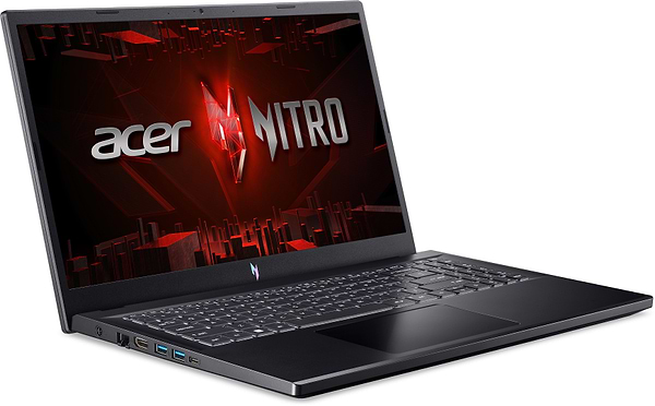 Фото - Ноутбук игровой Acer Nitro V15 ANV15-51 (NH.QNDEU.002) Obsidian Black