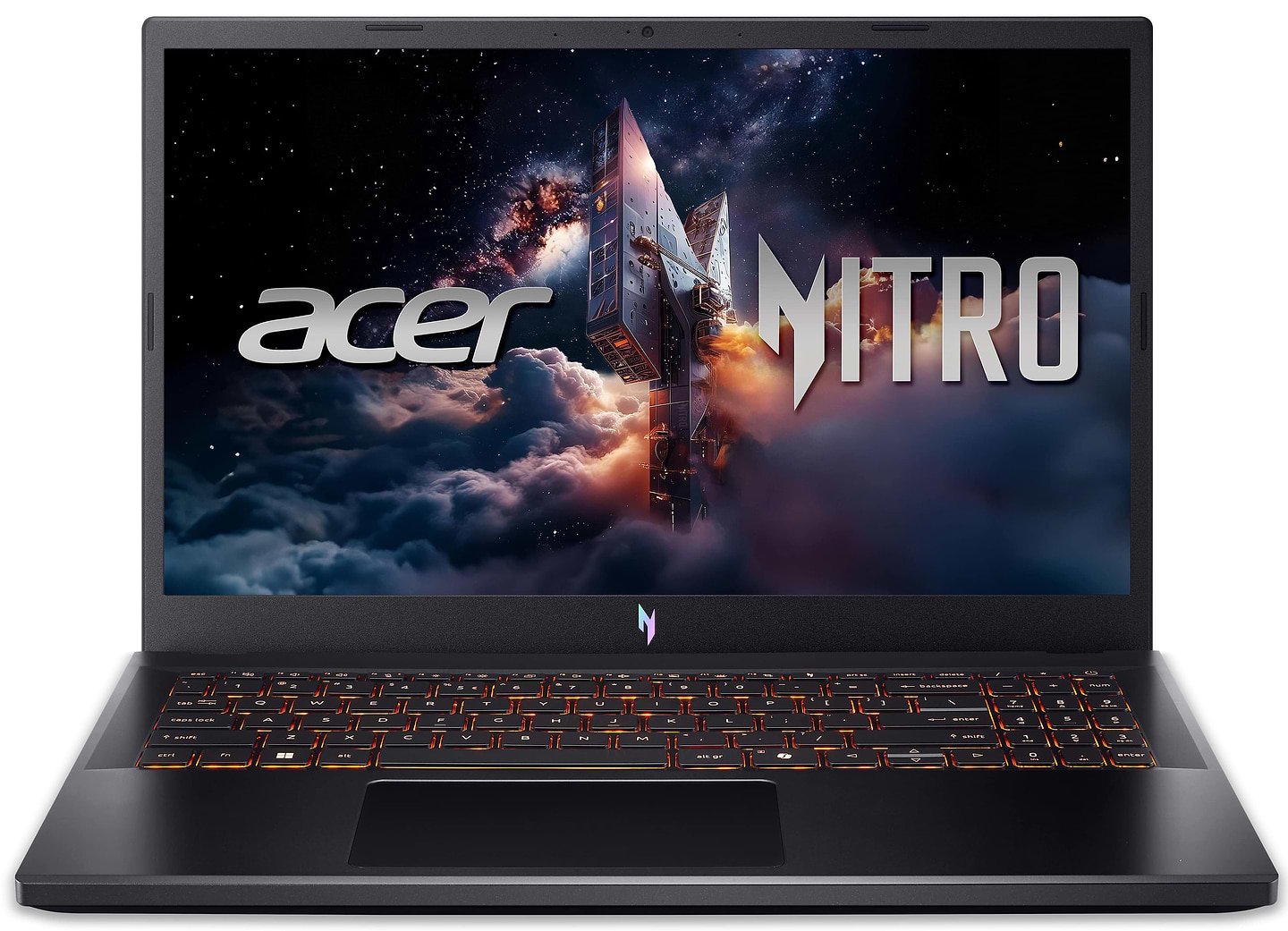 Ноутбук Acer Nitro V 15 ANV15-52 (NH.QZ8EU.00B) Obsidian Black - Фото 1