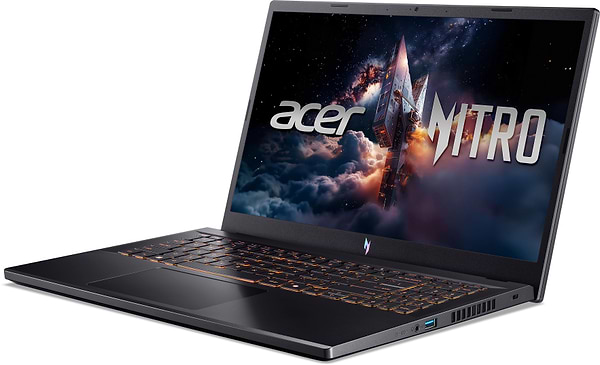 Фото - Ноутбук ігровий Acer Nitro V 15 ANV15-52 (NH.QZ8EU.00D) Obsidian Black