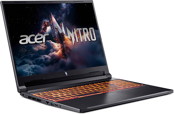 Фото - Ноутбук игровой Acer Nitro V 16 ANV16-72-78E0 (NH.QUSEU.007) Black
