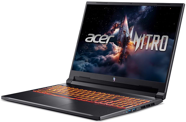 Фото - Ноутбук игровой Acer Nitro V 16 ANV16-72-95NP (NH.QZREU.008) Black