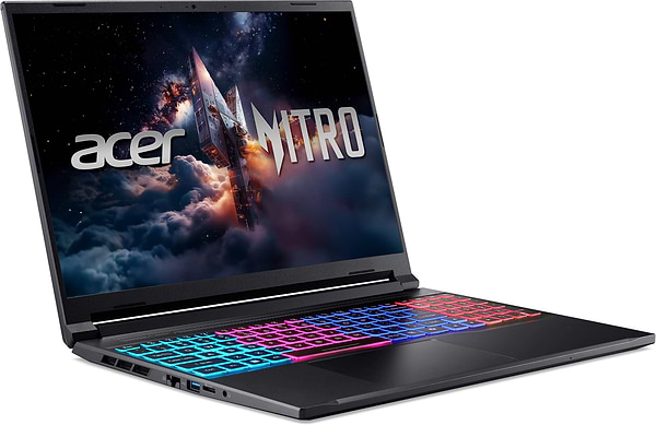 Фото - Ноутбук игровой Acer Nitro V 16S ANV16S-41 (NH.U03EU.008) Obsidian Black