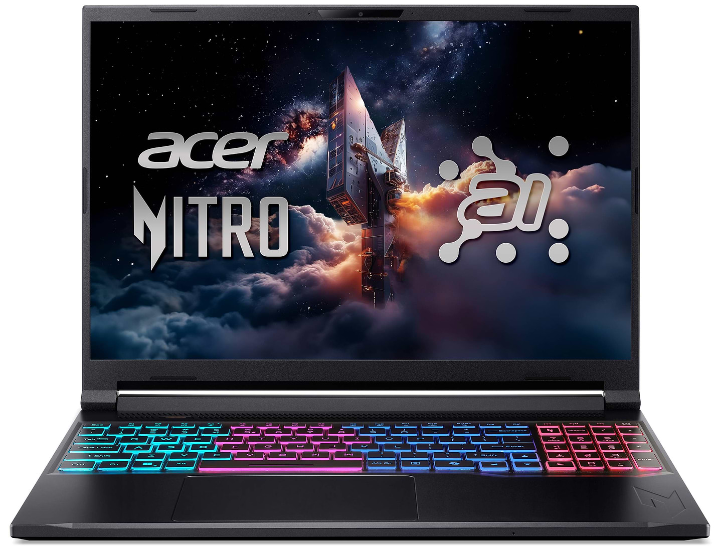Купить Ноутбук игровой Acer Nitro V 16S ANV16S-61 (NH.QXTEU.001) Obsidian Black - Фото 1 Ноутбук игровой Acer Nitro V 16S ANV16S-61 (NH.QXTEU.001) Obsidian Black - Фото 1