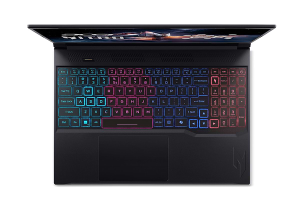Фото - Ноутбук ігровий Acer Nitro V 16S ANV16S-61 (NH.QXTEU.001) Obsidian Black
