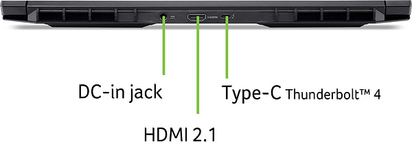 Фото - Ноутбук игровой Acer Nitro V 16S ANV16S-71 (NH.U27EU.003) Black