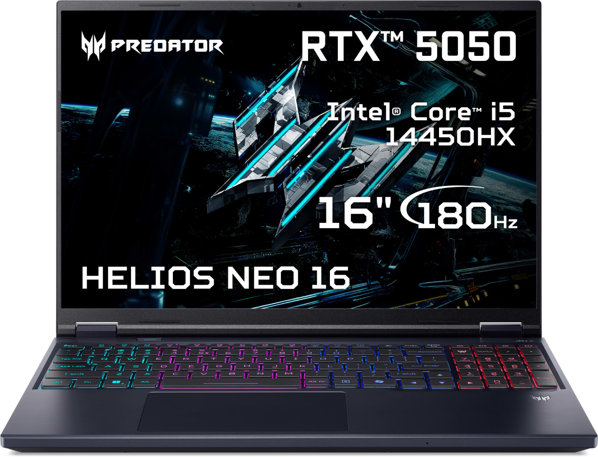 Ноутбук ігровий Acer Predator Helios Neo 16 PHN16-I31 (NH.U66EU.003) Shale Black
