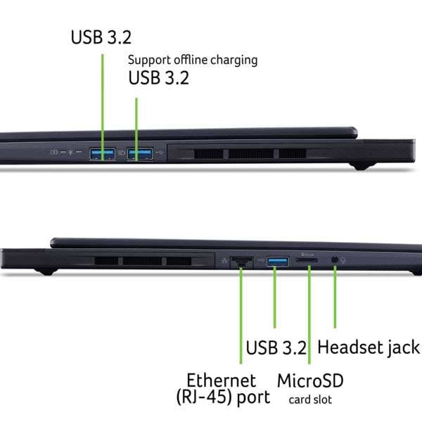 Фото - Ноутбук ігровий Acer Predator Helios Neo 16S AI PHN16S-71-74EE (NH.QZEEU.005) 
Black