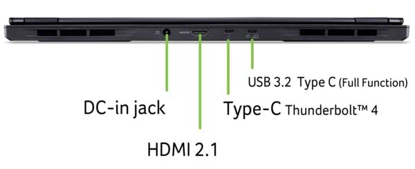 Фото - Ноутбук ігровий Acer Predator Helios Neo 16S AI PHN16S-71-74EE (NH.QZEEU.005) 
Black