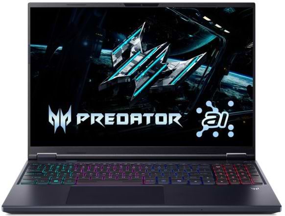 Ноутбук игровой Acer Predator Helios Neo 16 AI PHN16-73-73UX (NH.QVUEU.00L) Steel Gray