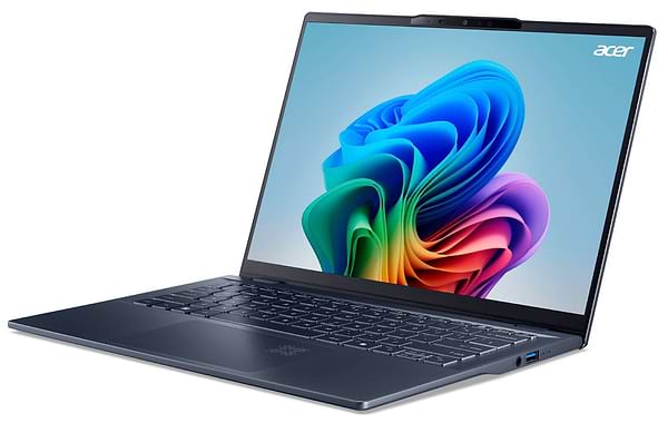 Фото - Ноутбук Acer Swift 14 AI SF14-51-5048 (NX.J2KEU.001) Steam Blue