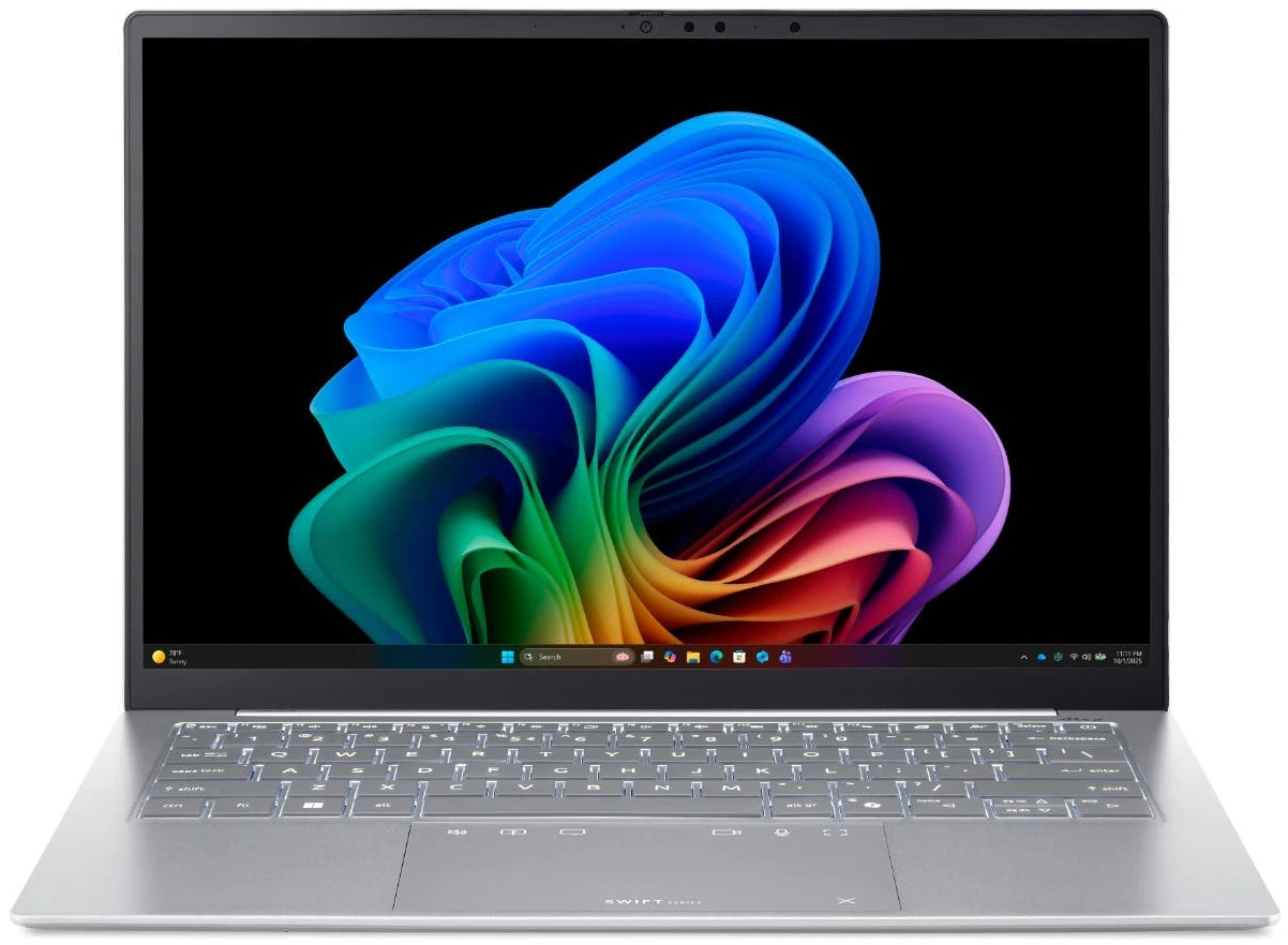 Ноутбук Acer Swift Edge 14 AI SFE14-I51 (NX.JVQEU.001) Calcite White