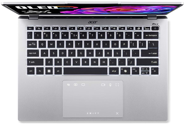 Фото - Ноутбук Acer Swift Go 14 SFG14-74 (NX.JCWEU.003) Silver