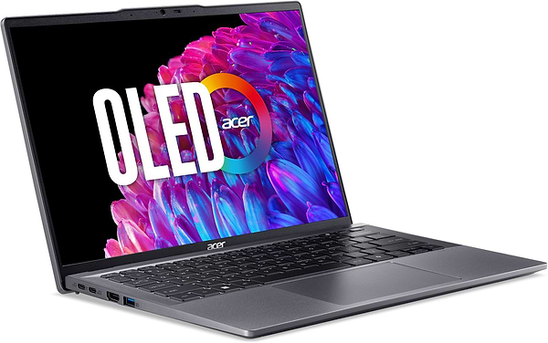 Фото - Ноутбук Acer Swift Go 14 SFG14-63 (NX.KYLEU.005) Steel Gray