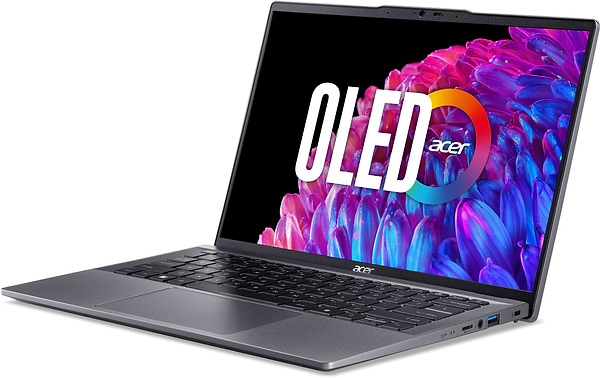 Фото - Ноутбук Acer Swift Go 14 SFG14-63 (NX.KYLEU.005) Steel Gray