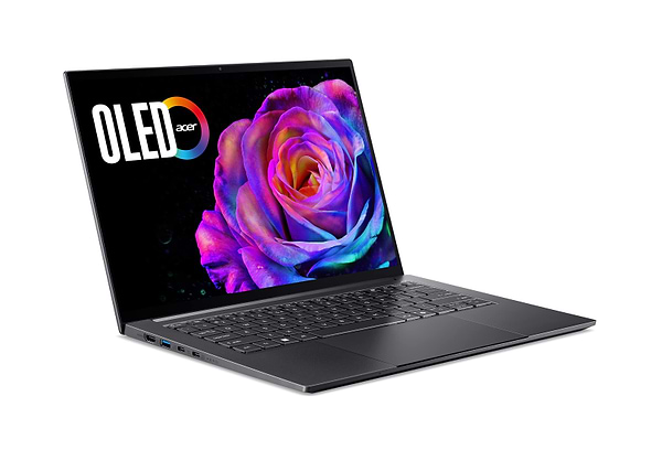 Фото - Ноутбук Acer Swift X 14 SFX14-61G (NX.JA7EU.004) Metallic
