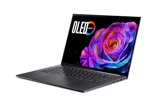 Фото - Ноутбук Acer Swift X 14 SFX14-61G (NX.JA7EU.004) Metallic