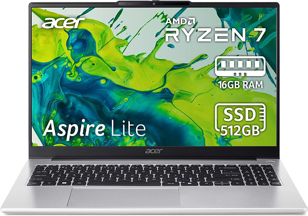 Фото - Ноутбук Acer Aspire Lite AL15-45P (NX.DLQEU.001) Silver