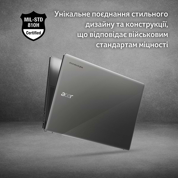 Фото - Ноутбук Acer Chromebook Plus CB515-2H (NX.KNUEU.001) Silver