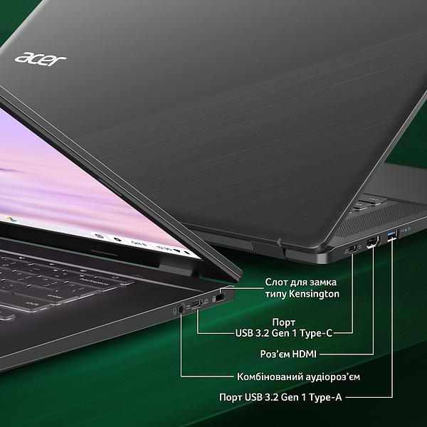 Фото - Ноутбук Acer Chromebook Plus CB515-2H (NX.KNUEU.003) Silver