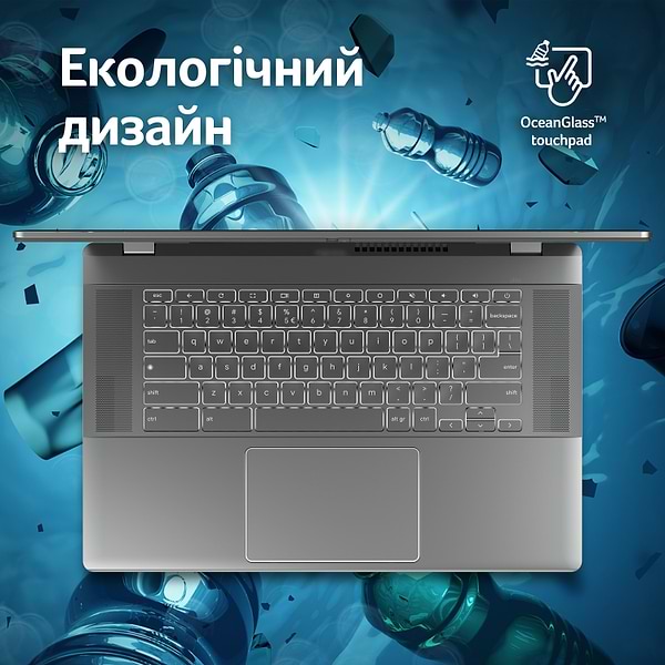 Фото - Ноутбук Acer Chromebook Plus CB515-2H (NX.KNUEU.003) Silver