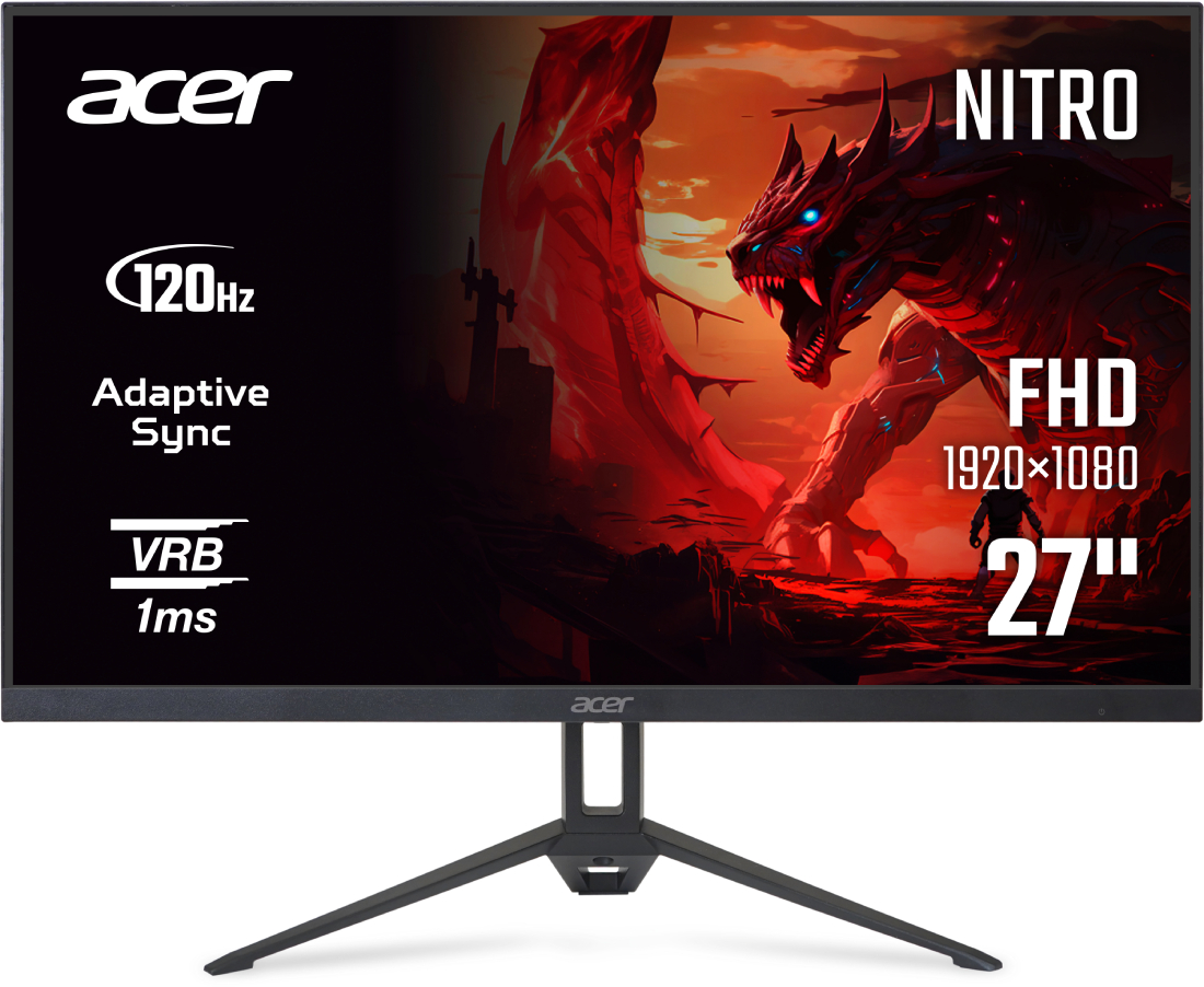 Монітор Acer Nitro KG273G0bi (UM.HX3EE.014)
