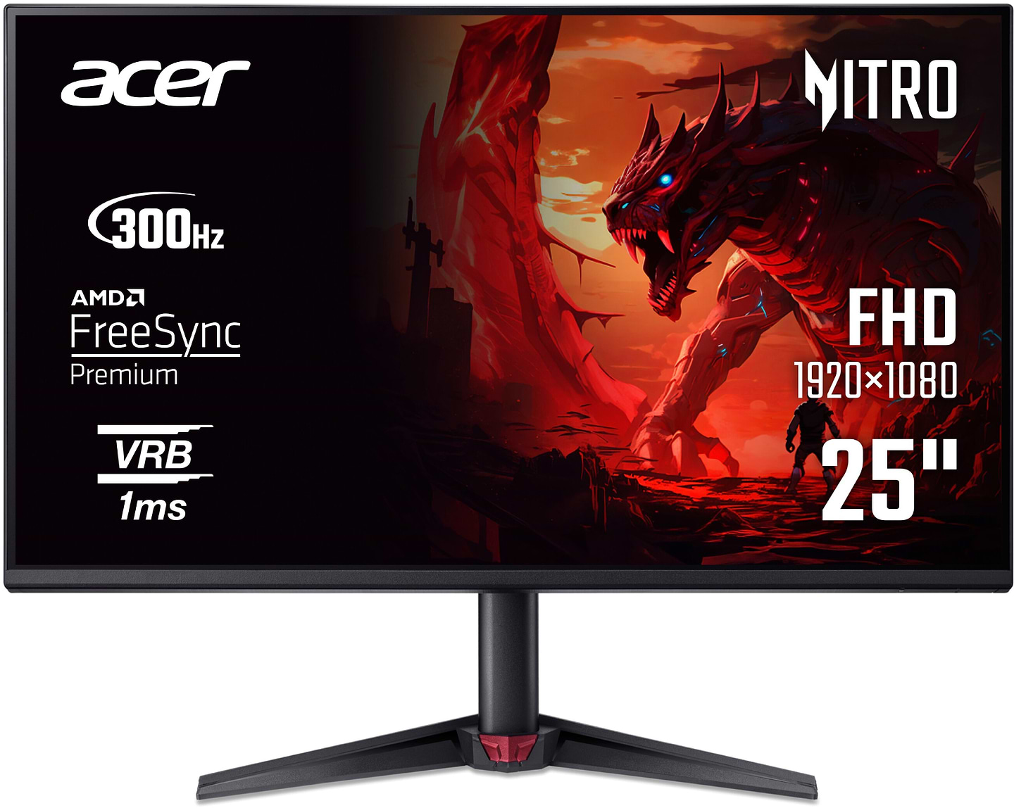 Монитор игровой Acer Nitro VG250QF3bmiipx (UM.KV0EE.301)