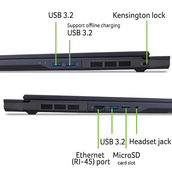 Фото - Ноутбук игровой Acer Predator Helios Neo 18 PHN18-72 (NH.QVHEU.00A) Black