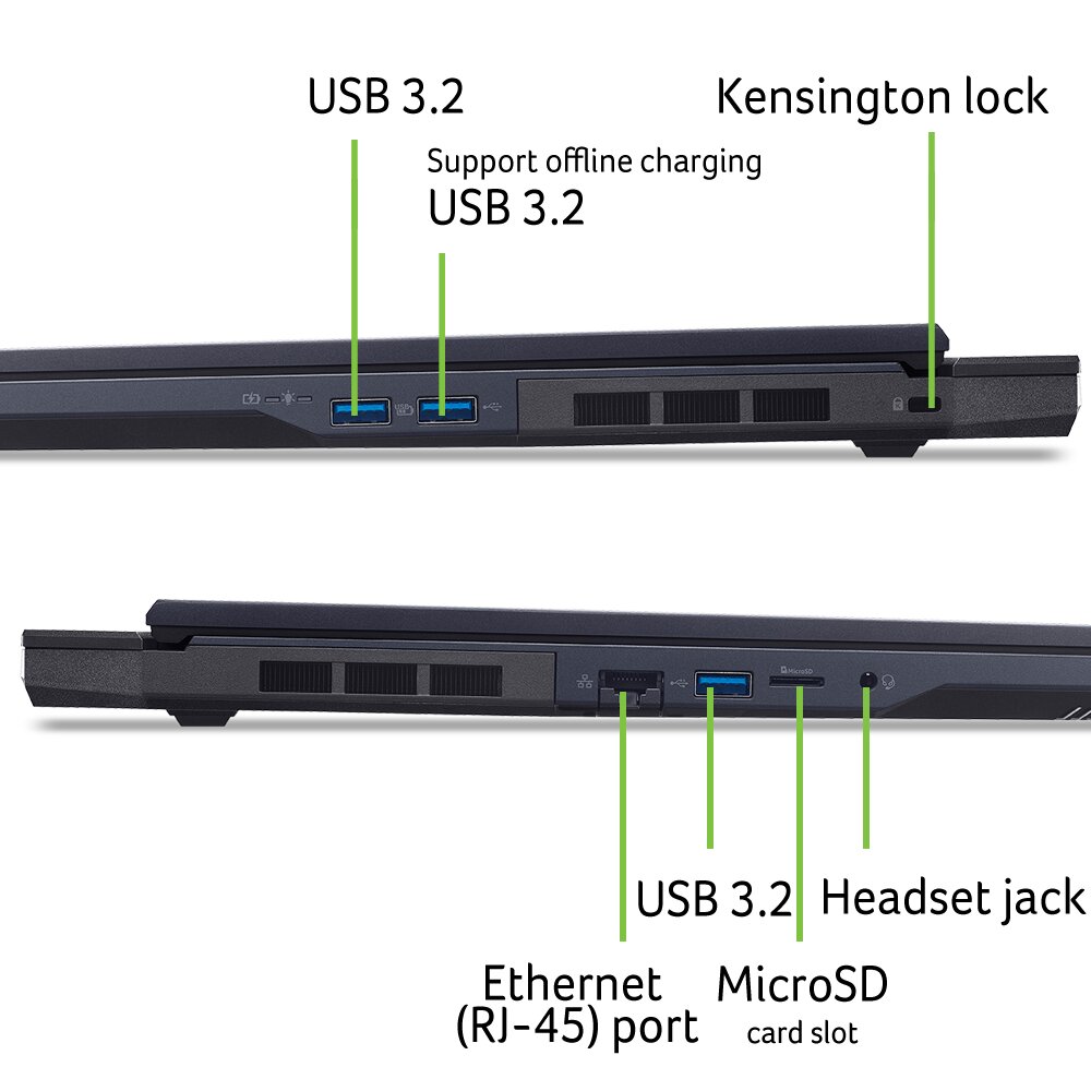 Фото - Ноутбук ігровий Acer Predator Helios Neo 18 PHN18-72 (NH.QVMEU.005) Black